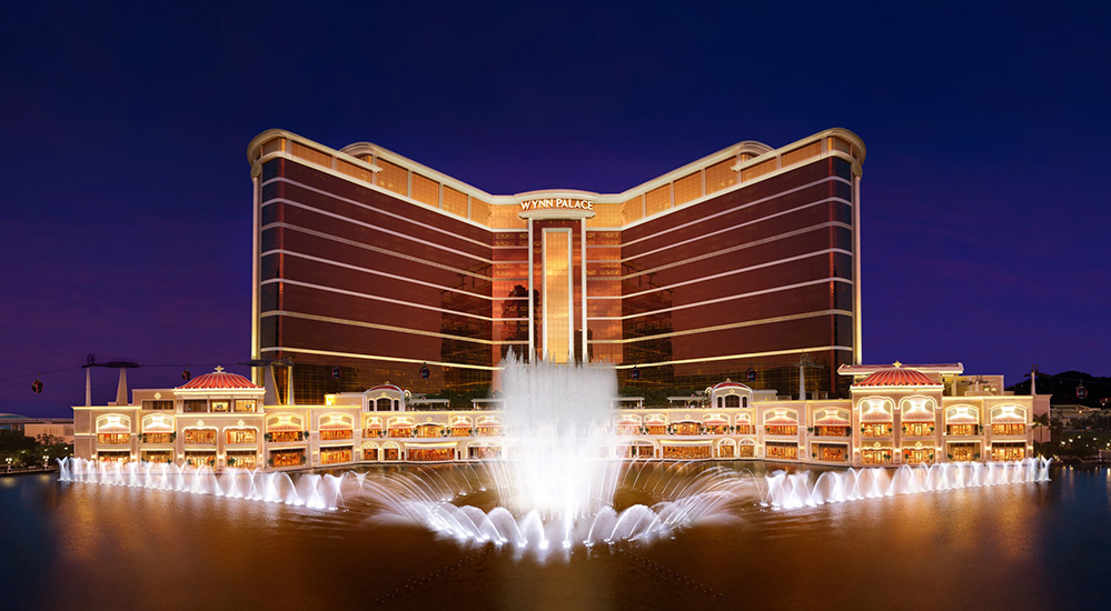 The floral-themed Wynn Palace